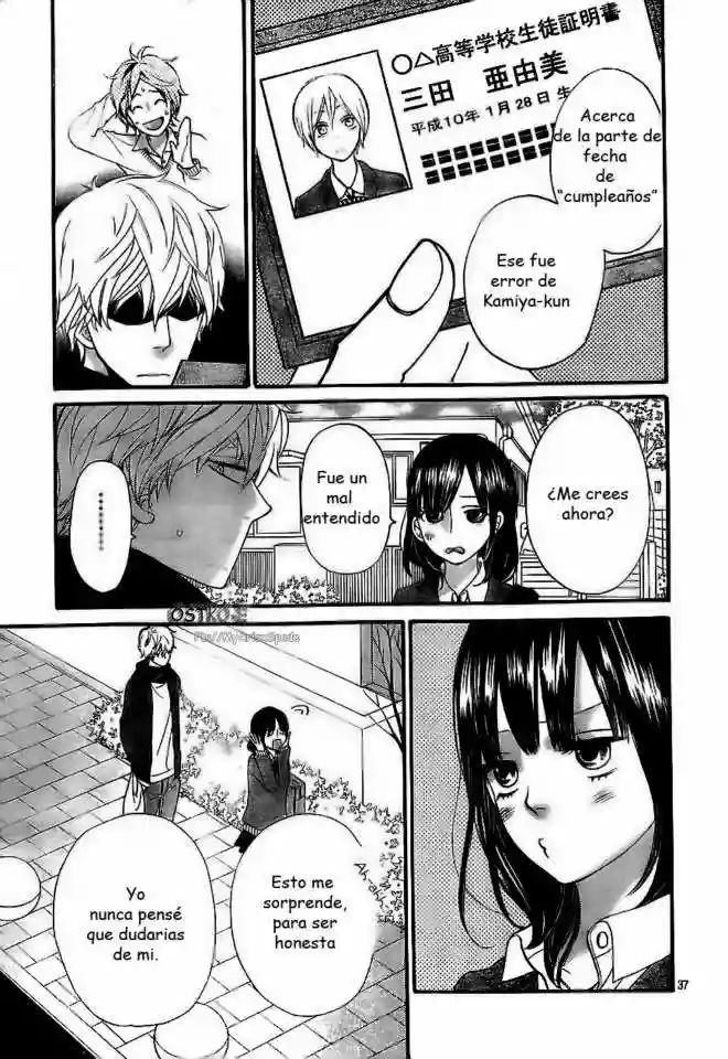 Ookami Shoujo to Kuro Ouji capítulo 31, página 37