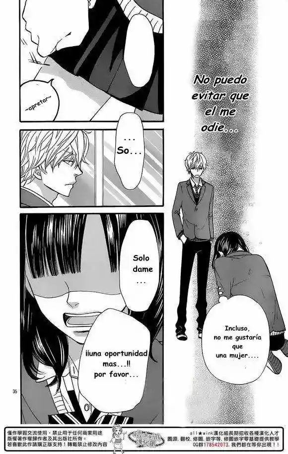 Ookami Shoujo to Kuro Ouji capítulo 32, página 37