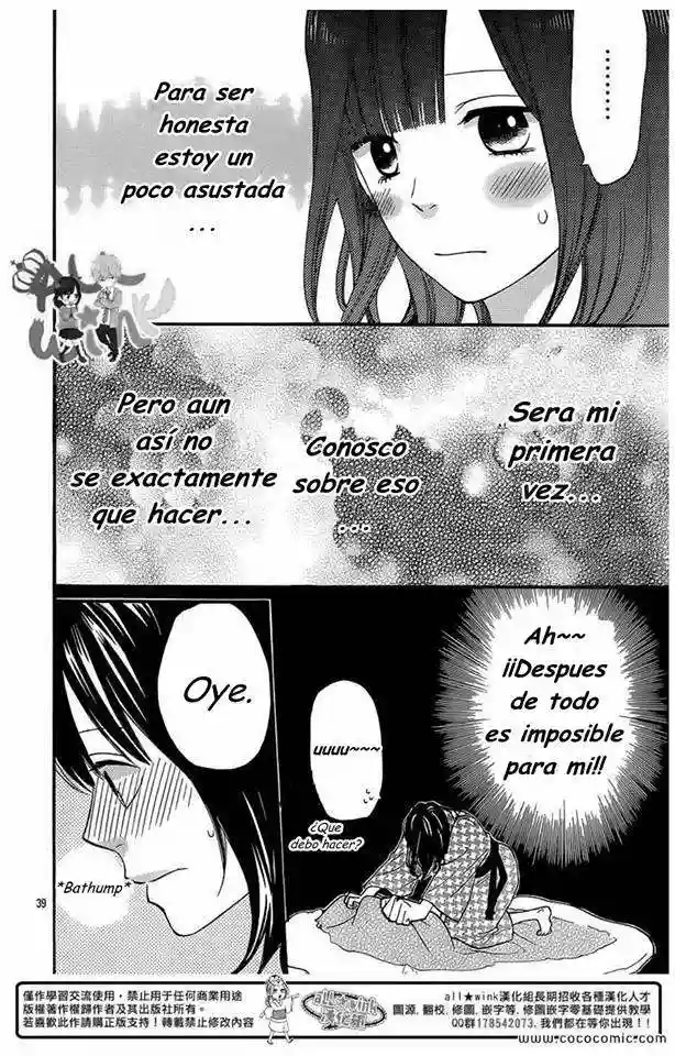 Ookami Shoujo to Kuro Ouji capítulo 34, página 38