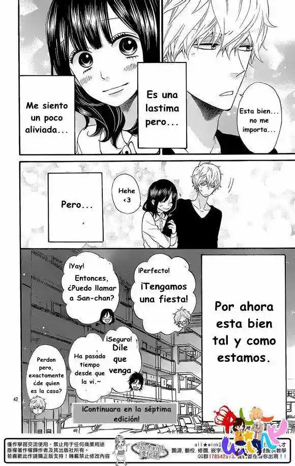 Ookami Shoujo to Kuro Ouji capítulo 35, página 44