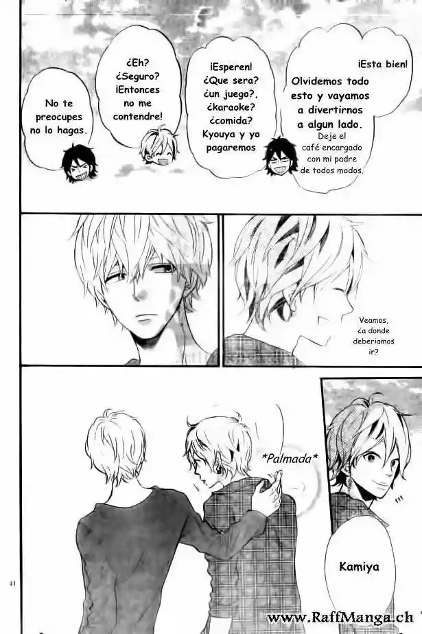 Ookami Shoujo to Kuro Ouji capítulo 36, página 42