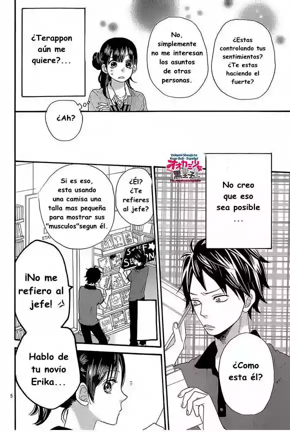 Ookami Shoujo to Kuro Ouji capítulo 40, página 7