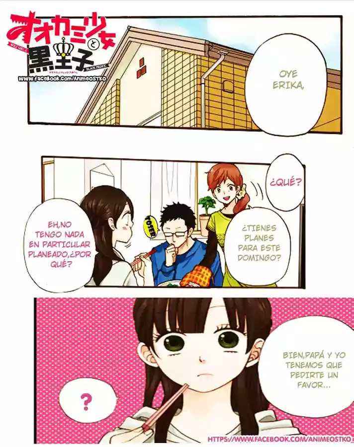 Ookami Shoujo to Kuro Ouji capítulo 46, página 2