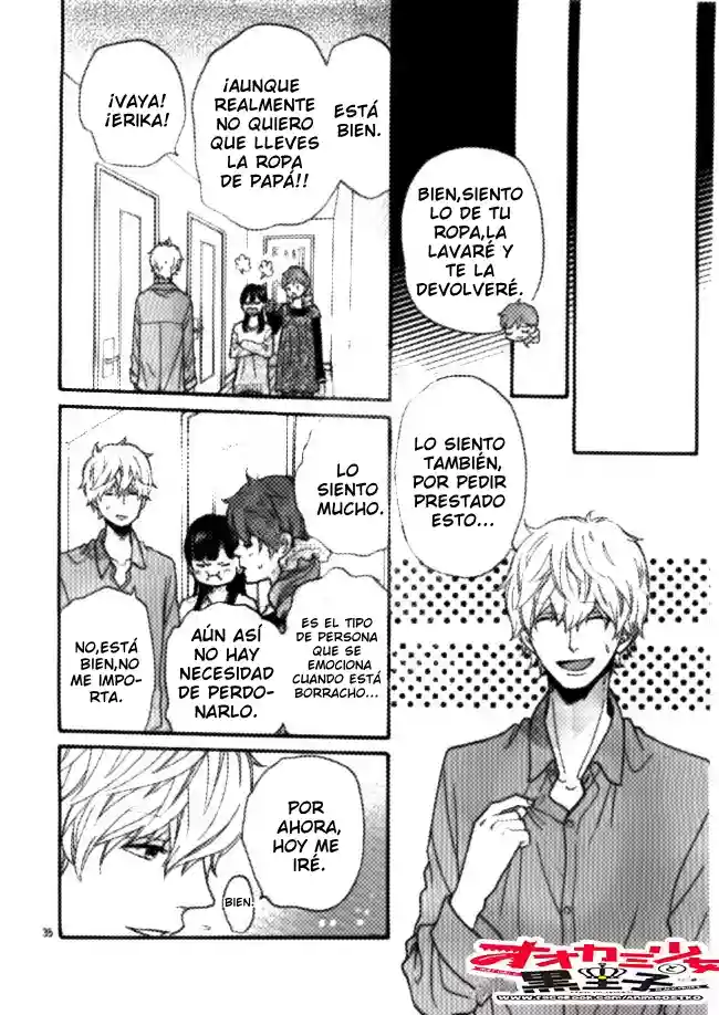 Ookami Shoujo to Kuro Ouji capítulo 46, página 36