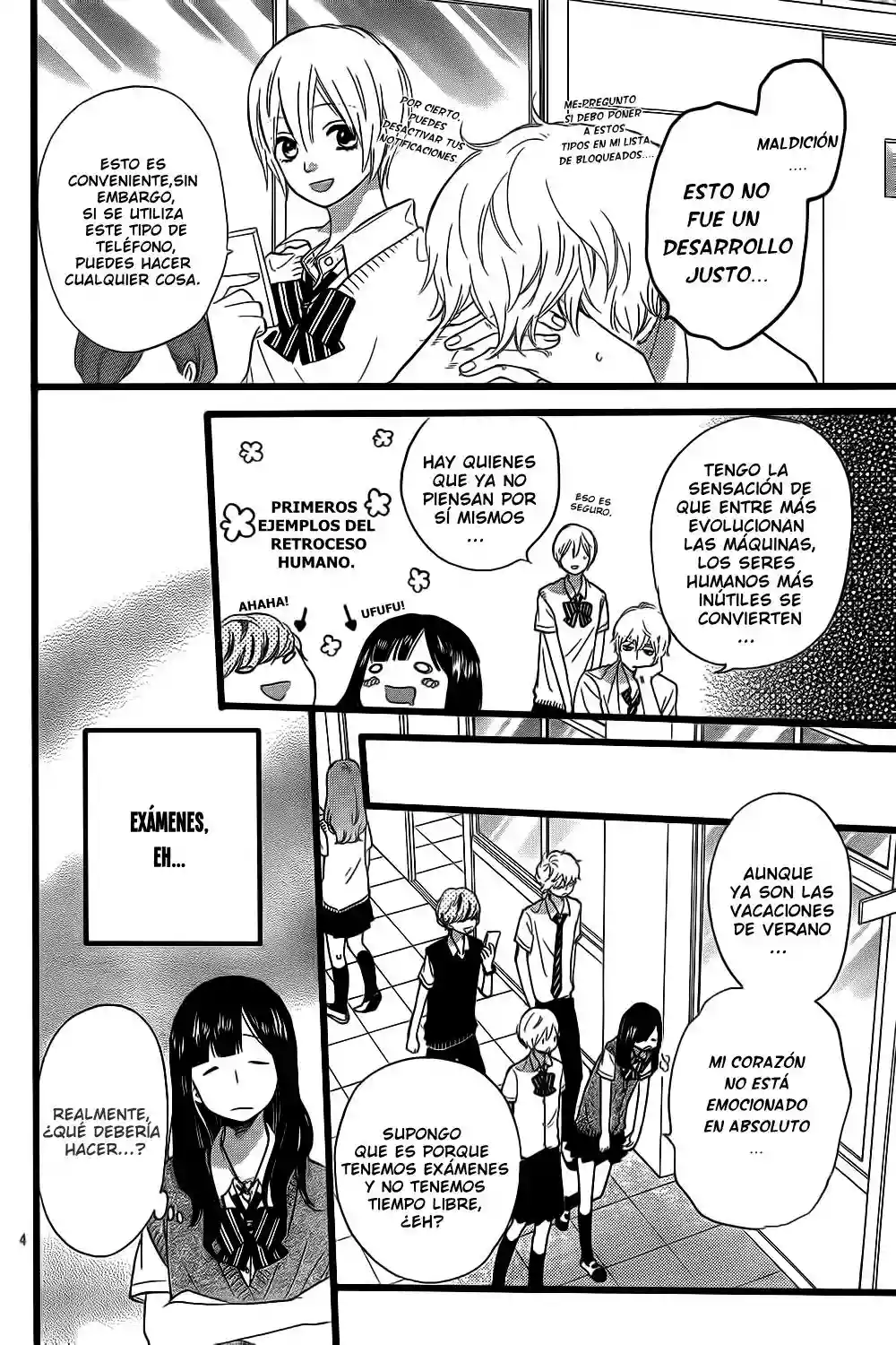 Ookami Shoujo to Kuro Ouji capítulo 49, página 5