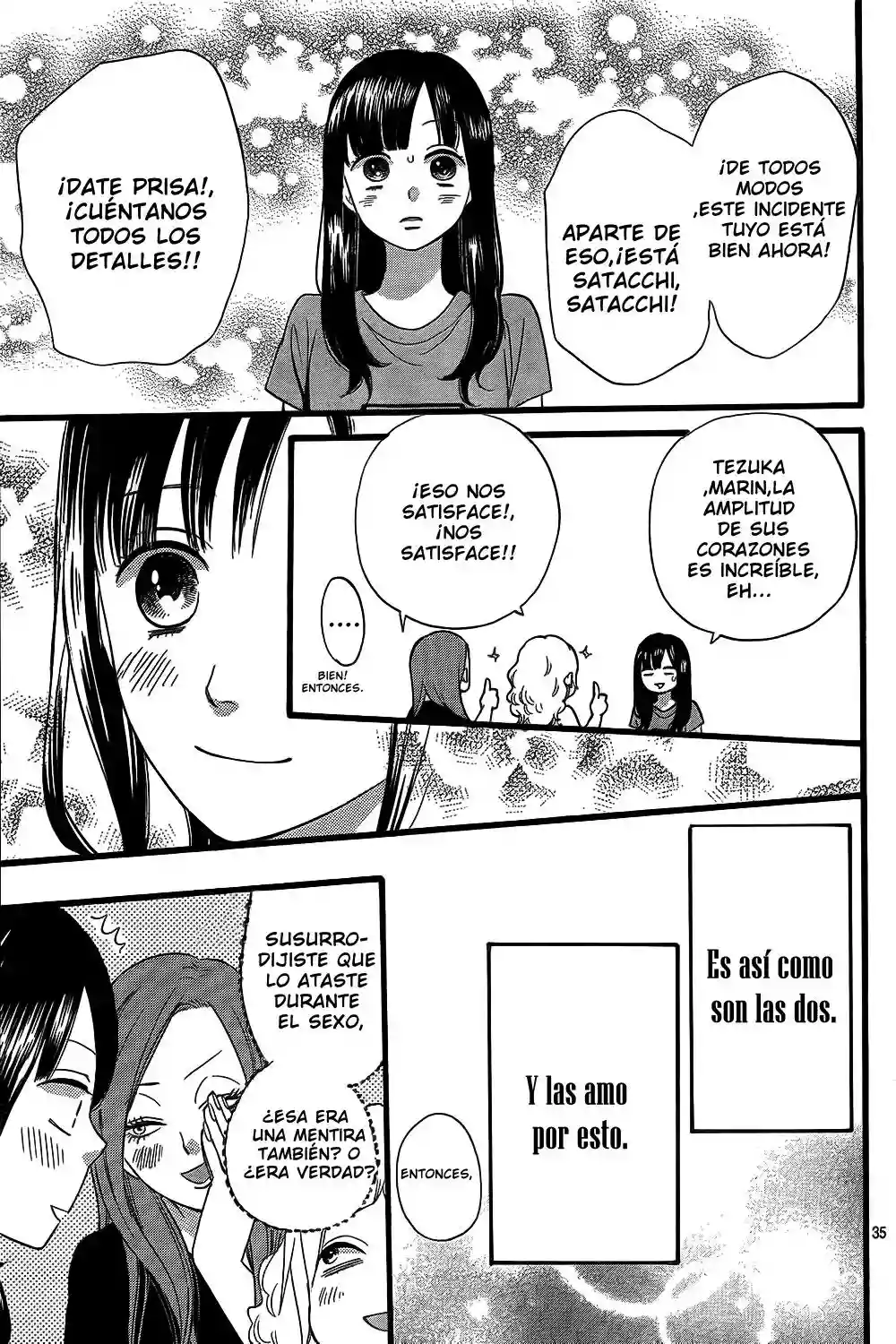 Ookami Shoujo to Kuro Ouji capítulo 49, página 36