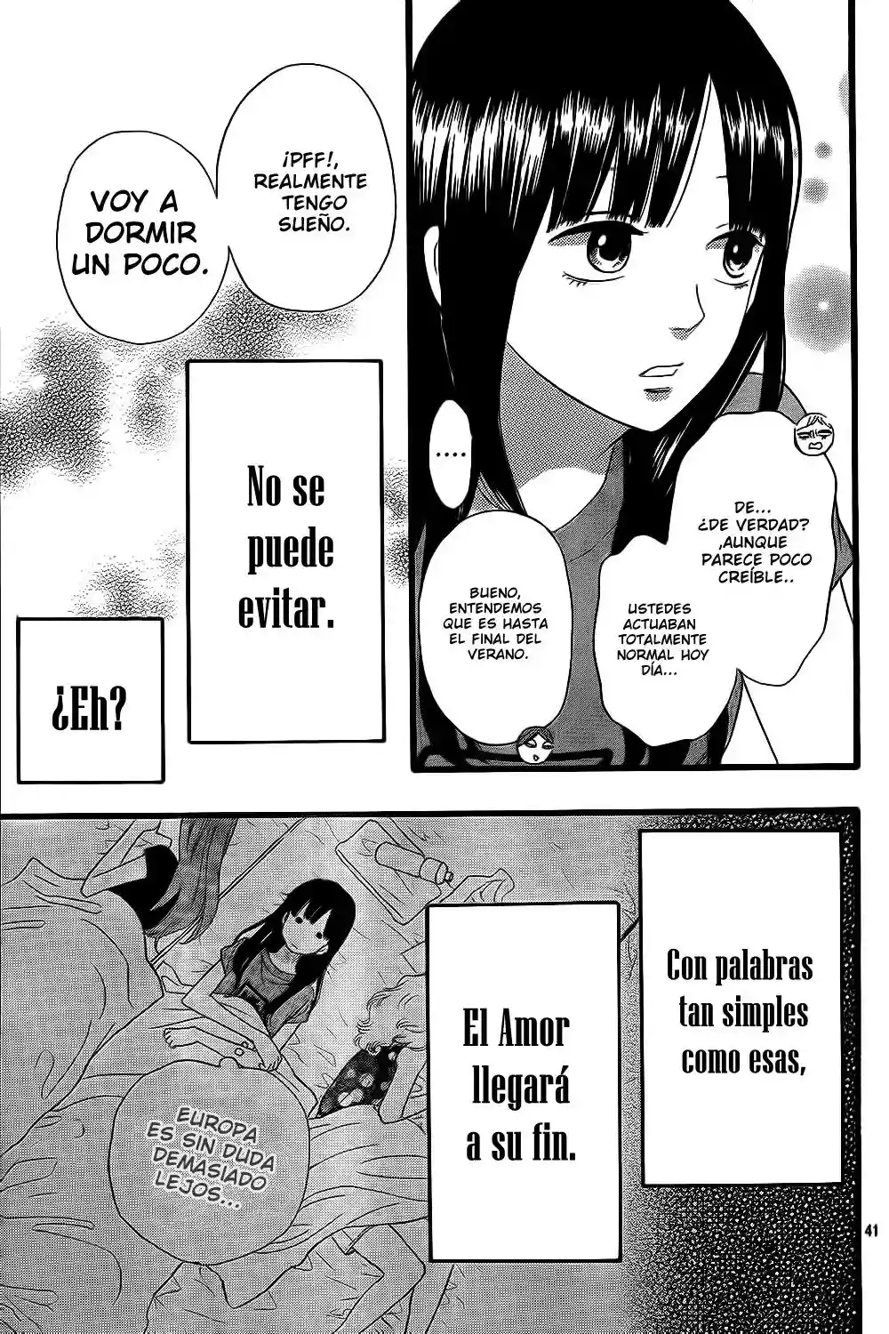 Ookami Shoujo to Kuro Ouji capítulo 49, página 42