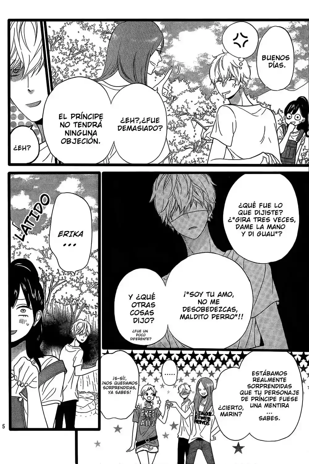 Ookami Shoujo to Kuro Ouji capítulo 50, página 6
