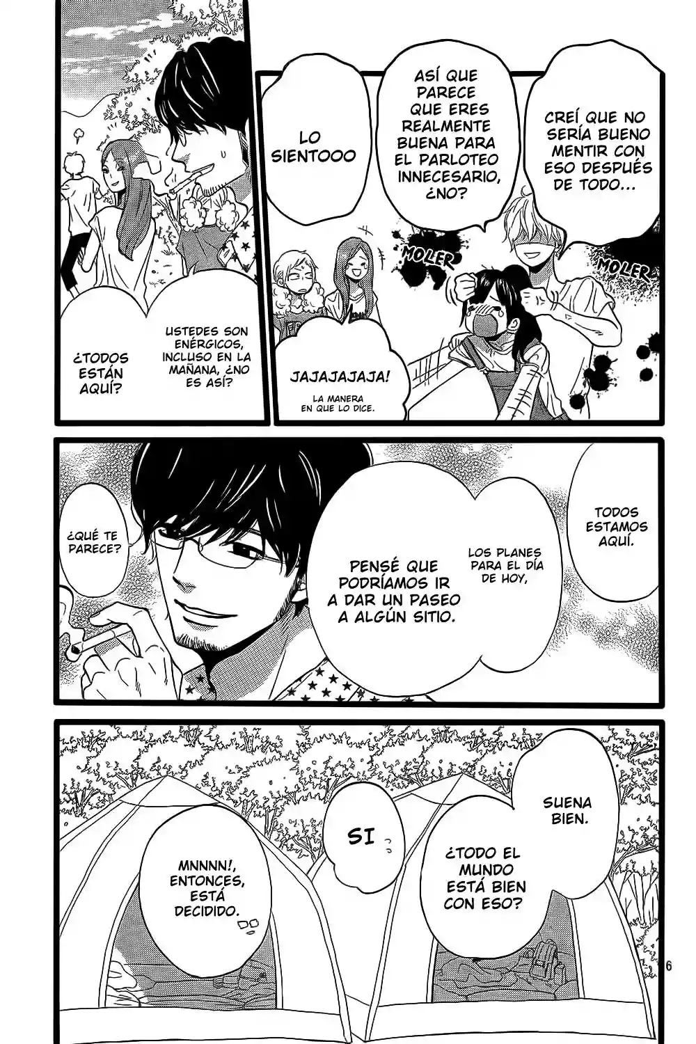 Ookami Shoujo to Kuro Ouji capítulo 50, página 7