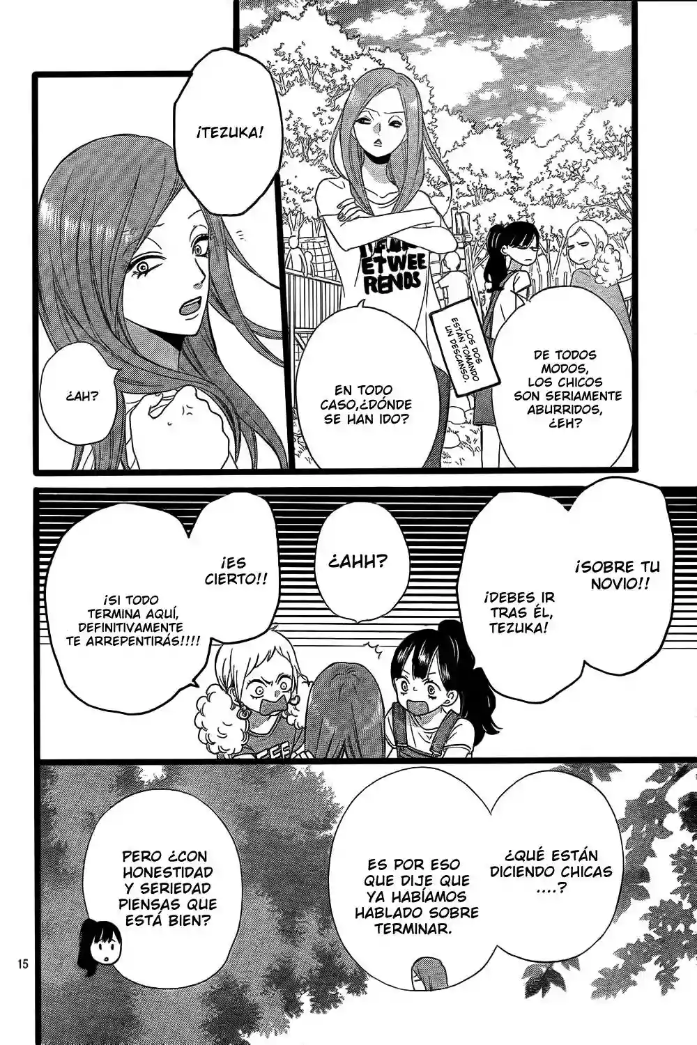 Ookami Shoujo to Kuro Ouji capítulo 50, página 16
