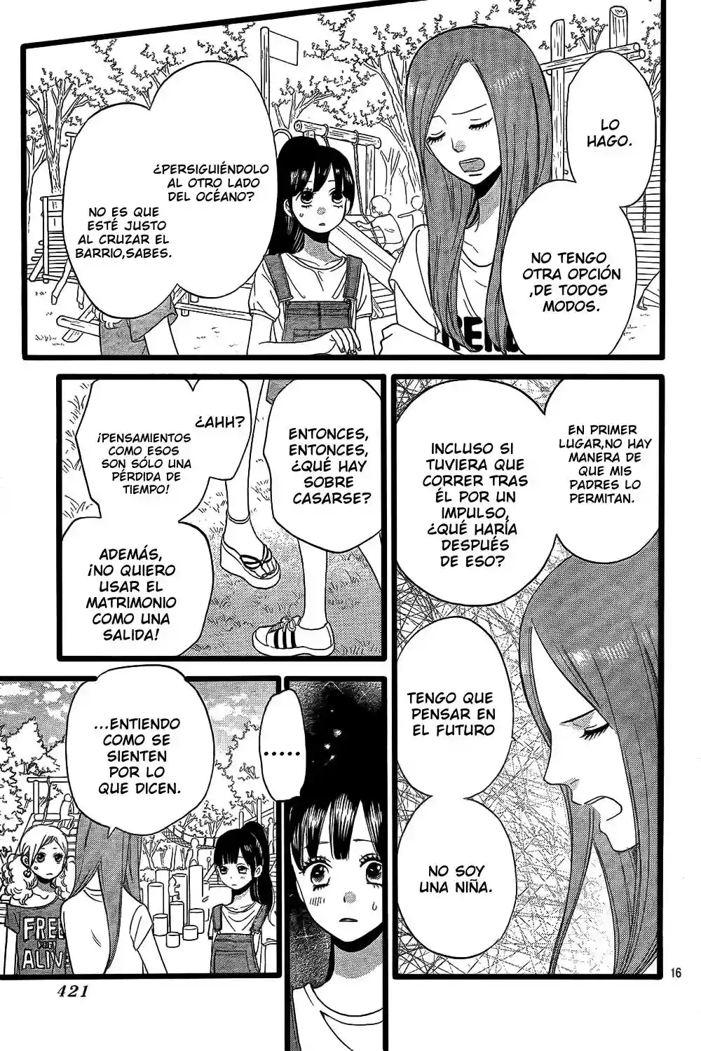 Ookami Shoujo to Kuro Ouji capítulo 50, página 17