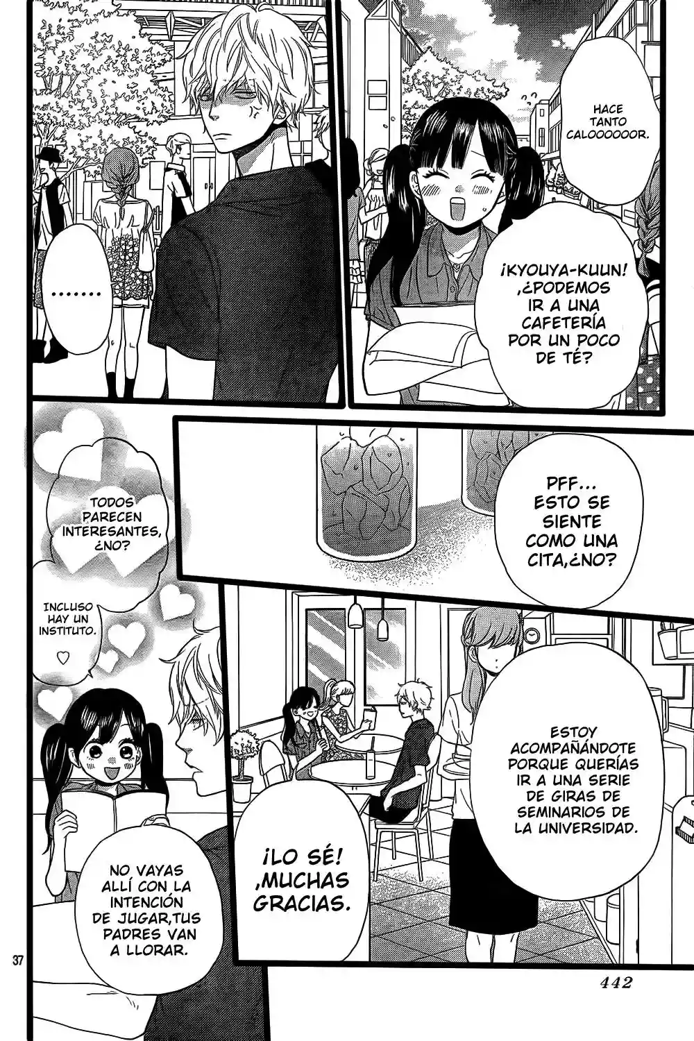 Ookami Shoujo to Kuro Ouji capítulo 50, página 38