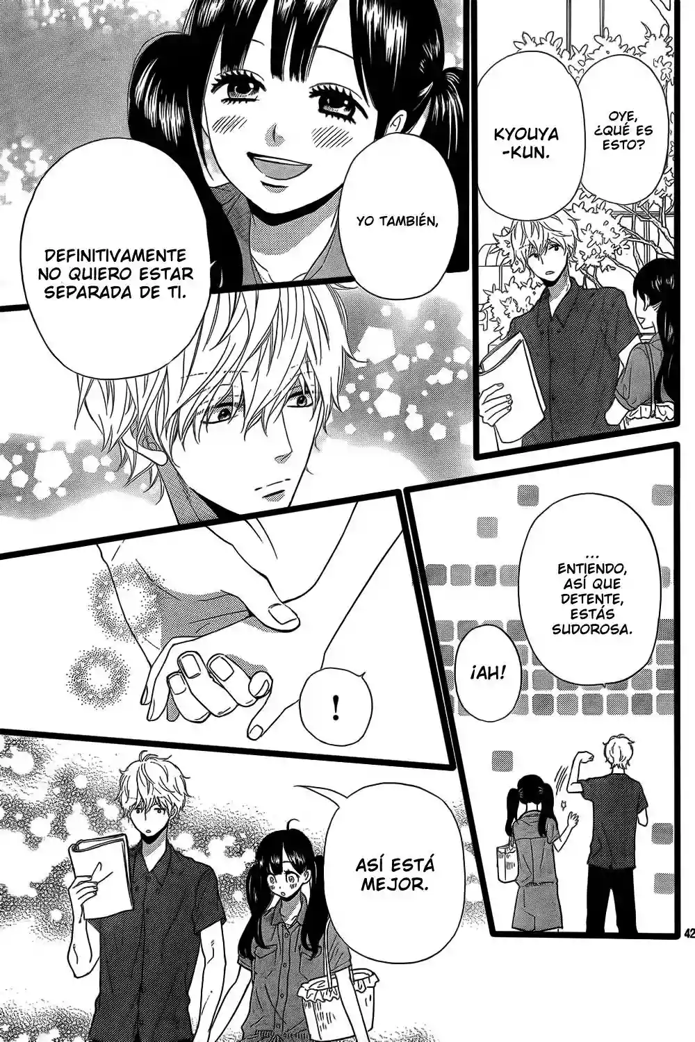 Ookami Shoujo to Kuro Ouji capítulo 50, página 43