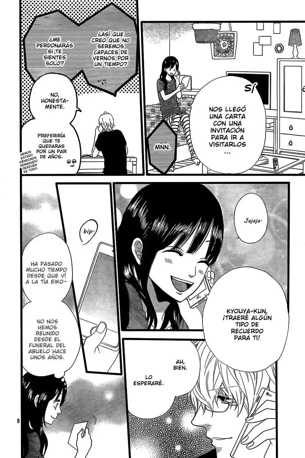 Ookami Shoujo to Kuro Ouji capítulo 51, página 9