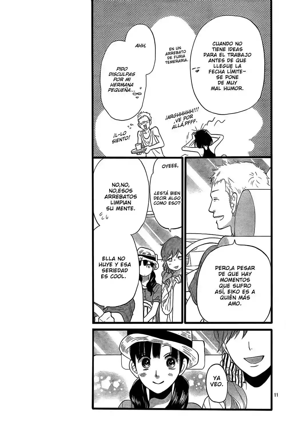 Ookami Shoujo to Kuro Ouji capítulo 51, página 12