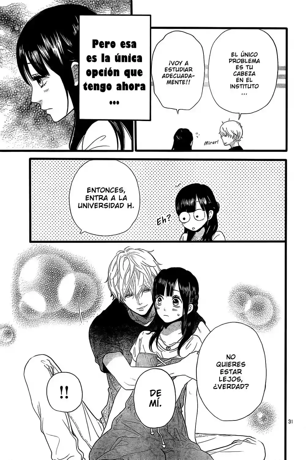 Ookami Shoujo to Kuro Ouji capítulo 51, página 32