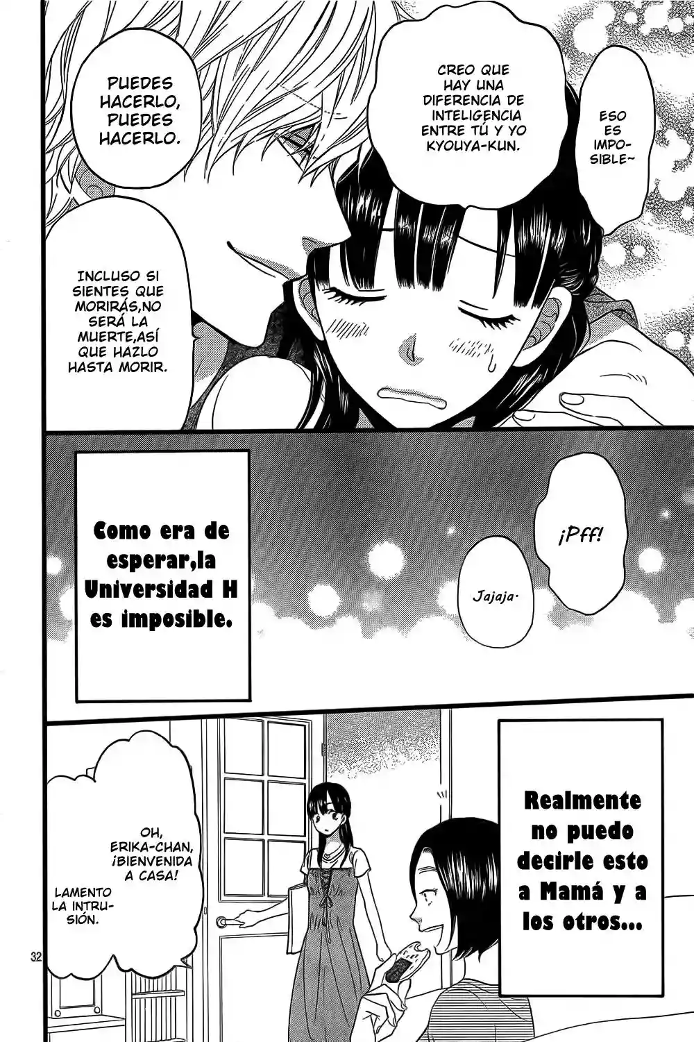 Ookami Shoujo to Kuro Ouji capítulo 51, página 33