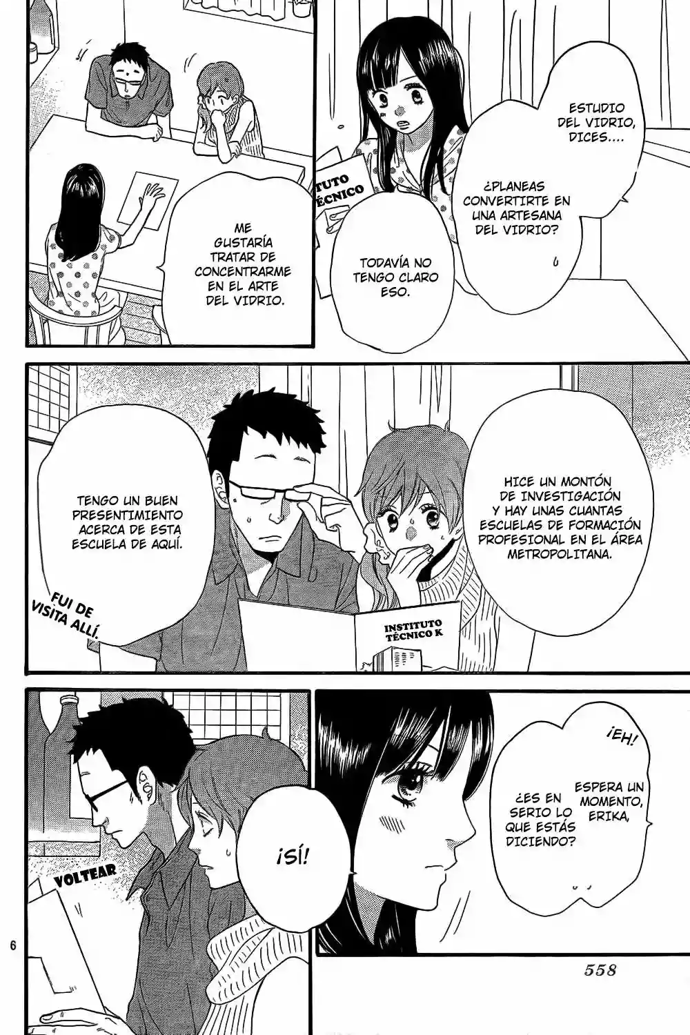 Ookami Shoujo to Kuro Ouji capítulo 52, página 7
