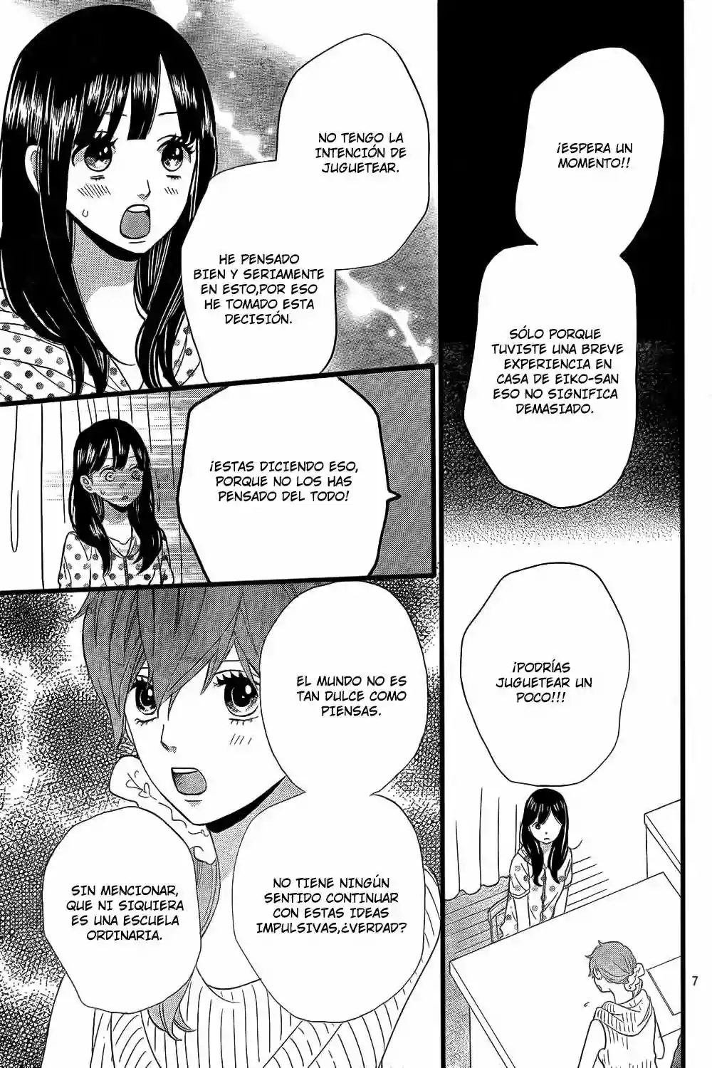 Ookami Shoujo to Kuro Ouji capítulo 52, página 8