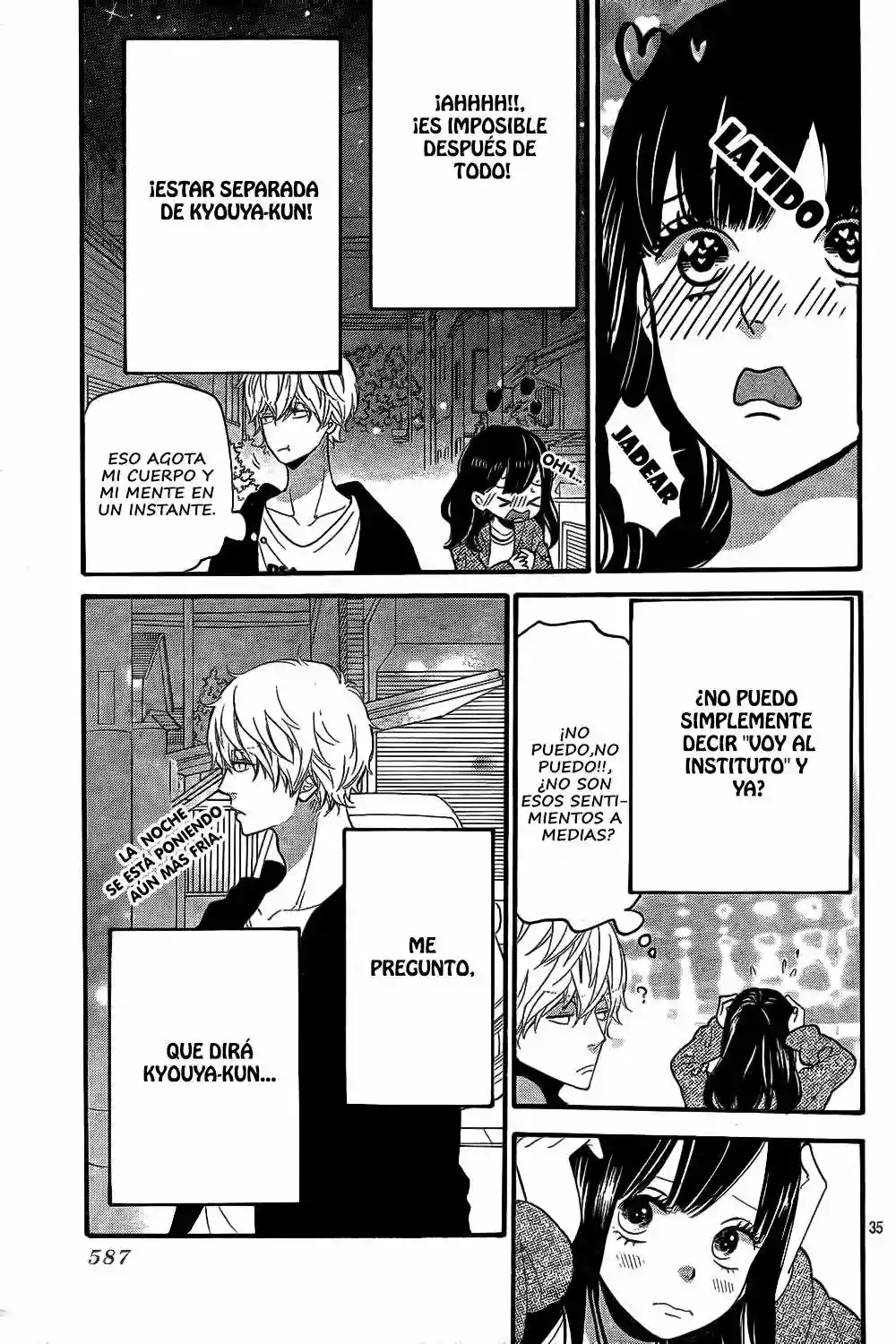 Ookami Shoujo to Kuro Ouji capítulo 52, página 36