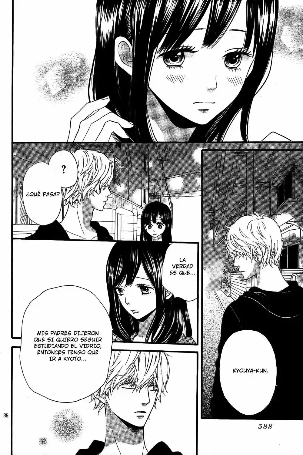 Ookami Shoujo to Kuro Ouji capítulo 52, página 37