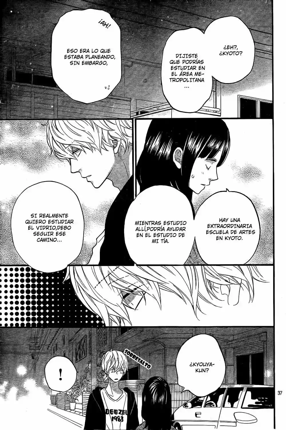 Ookami Shoujo to Kuro Ouji capítulo 52, página 38