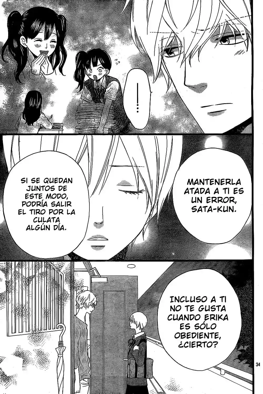 Ookami Shoujo to Kuro Ouji capítulo 53, página 36