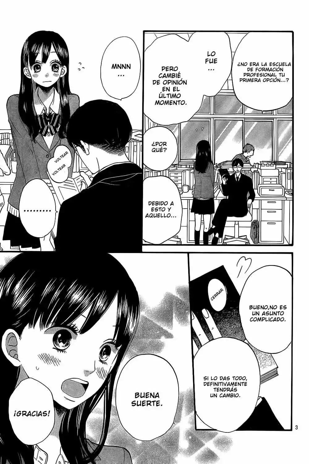 Ookami Shoujo to Kuro Ouji capítulo 54, página 4