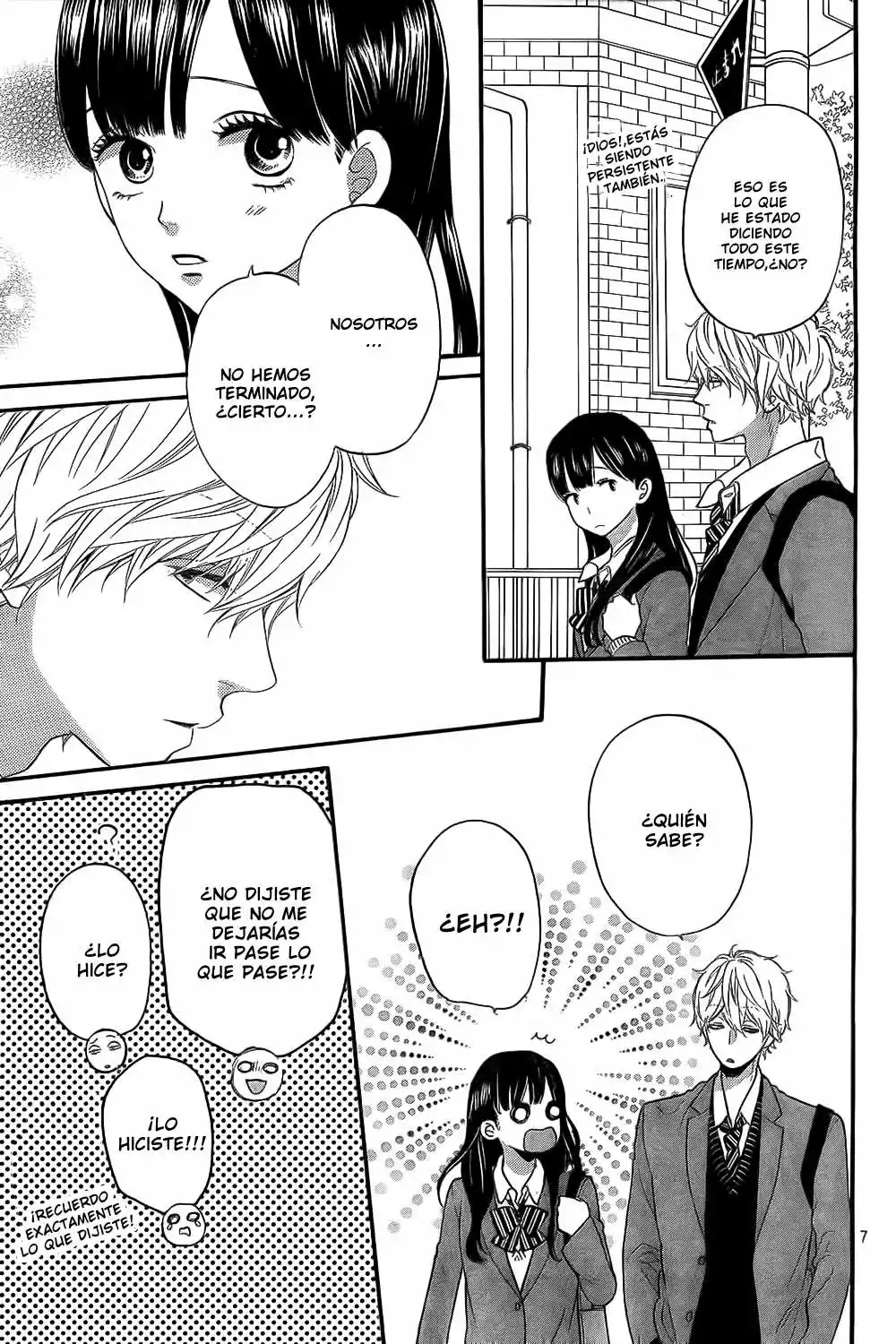 Ookami Shoujo to Kuro Ouji capítulo 54, página 8