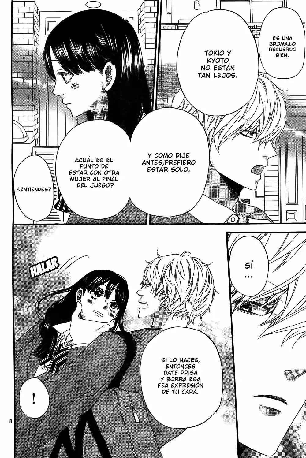 Ookami Shoujo to Kuro Ouji capítulo 54, página 9