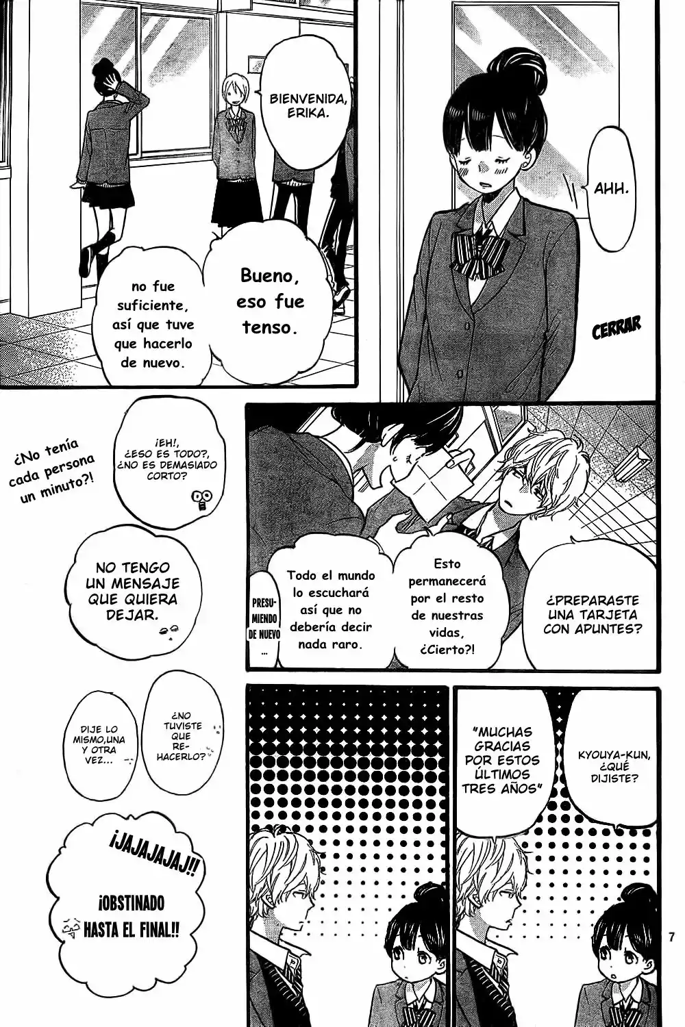 Ookami Shoujo to Kuro Ouji capítulo 55, página 9