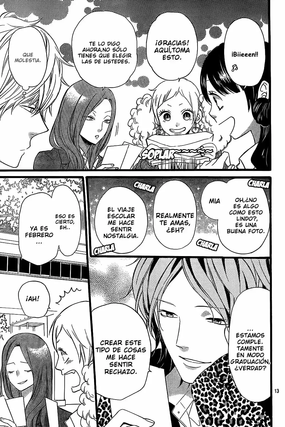 Ookami Shoujo to Kuro Ouji capítulo 55, página 15