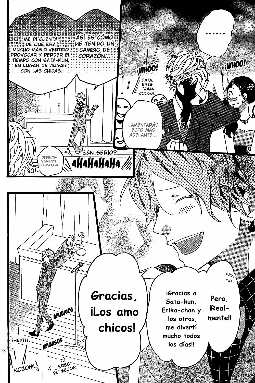 Ookami Shoujo to Kuro Ouji capítulo 55, página 30