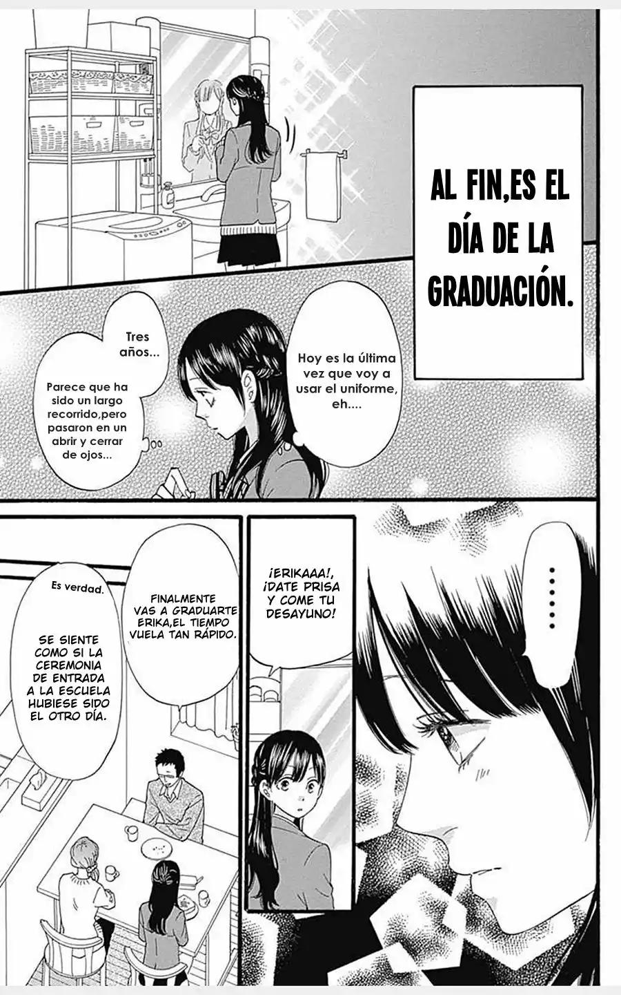 Ookami Shoujo to Kuro Ouji capítulo 56, página 6