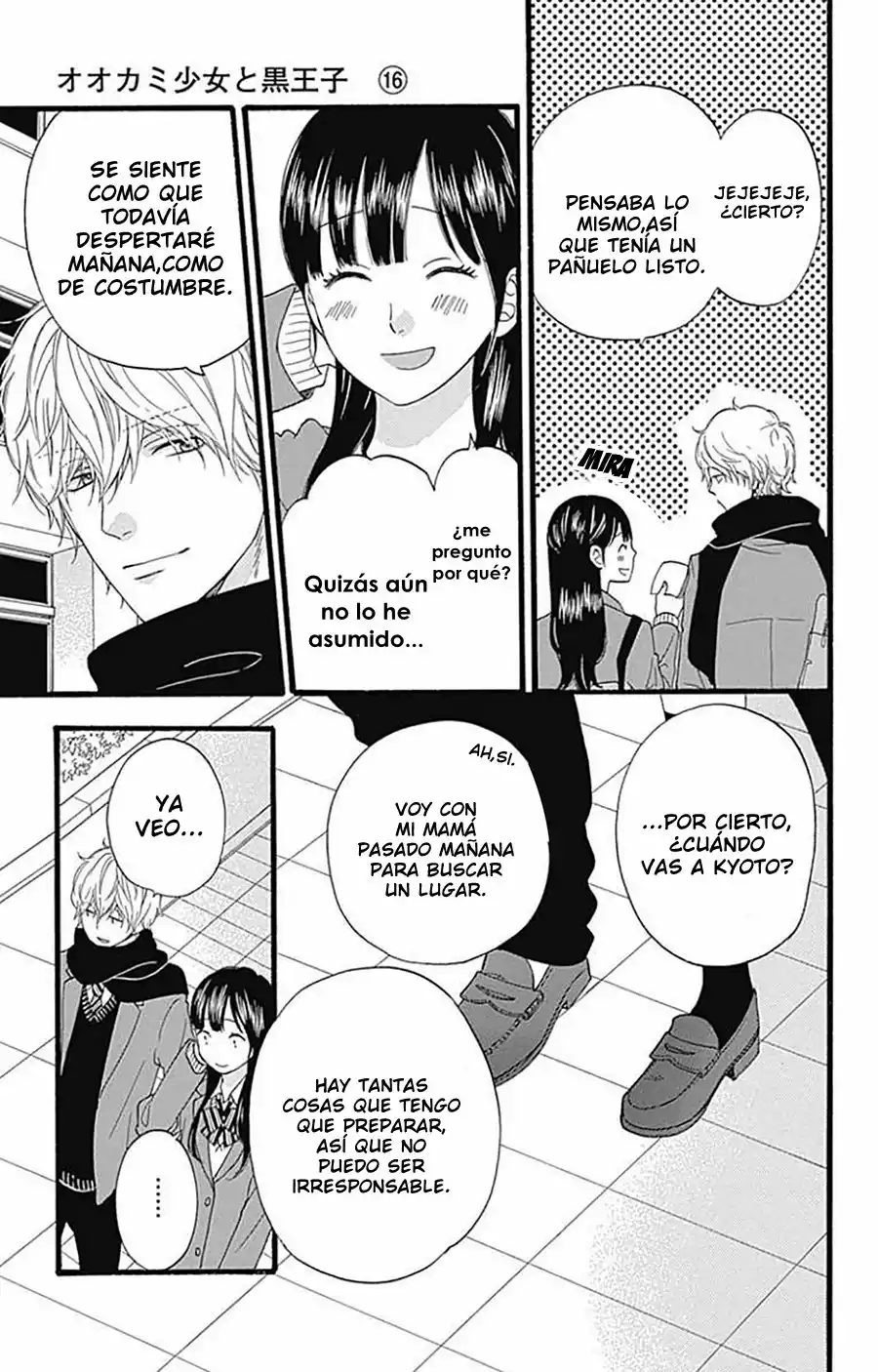 Ookami Shoujo to Kuro Ouji capítulo 56, página 28