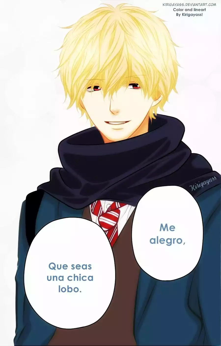 Ookami Shoujo to Kuro Ouji capítulo 56, página 33