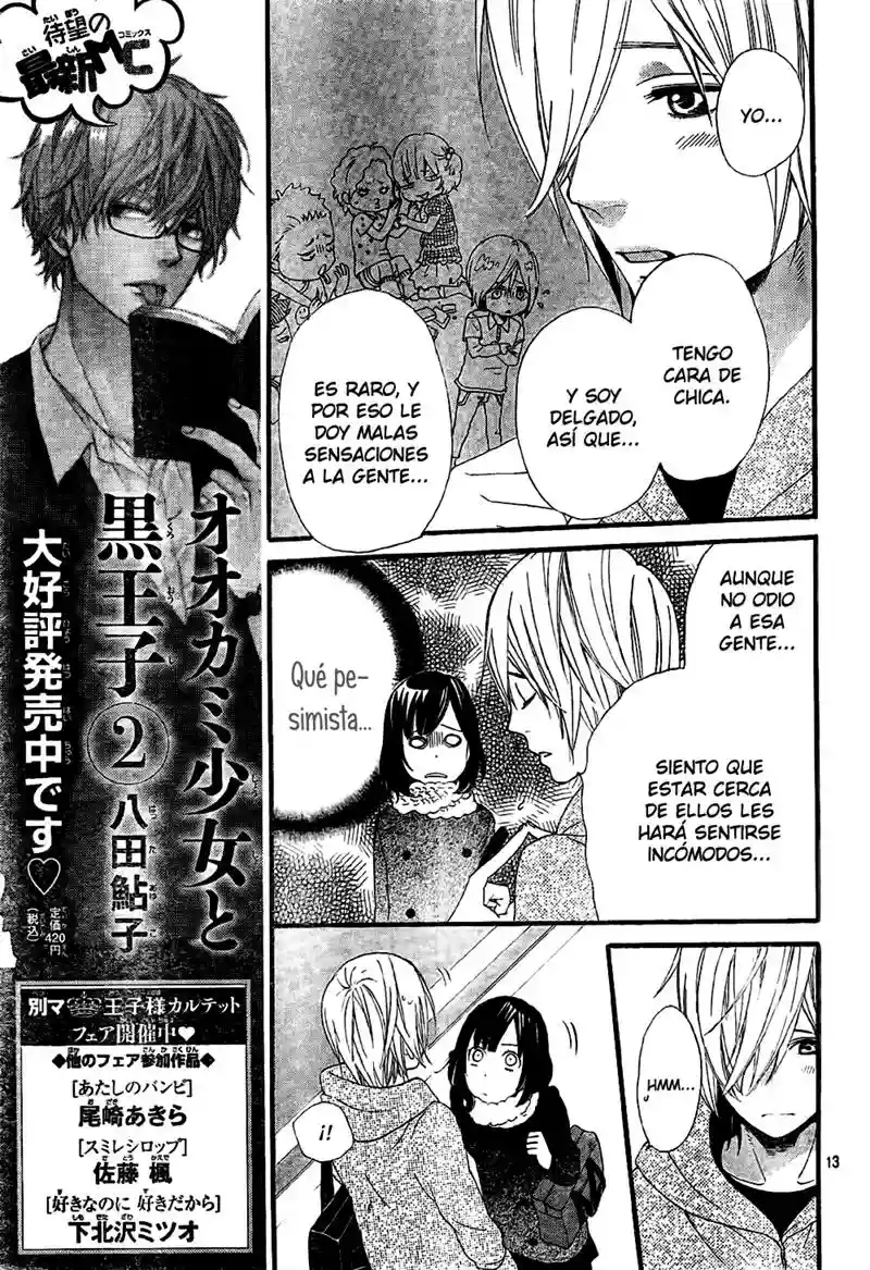 Ookami Shoujo to Kuro Ouji capítulo 9, página 15