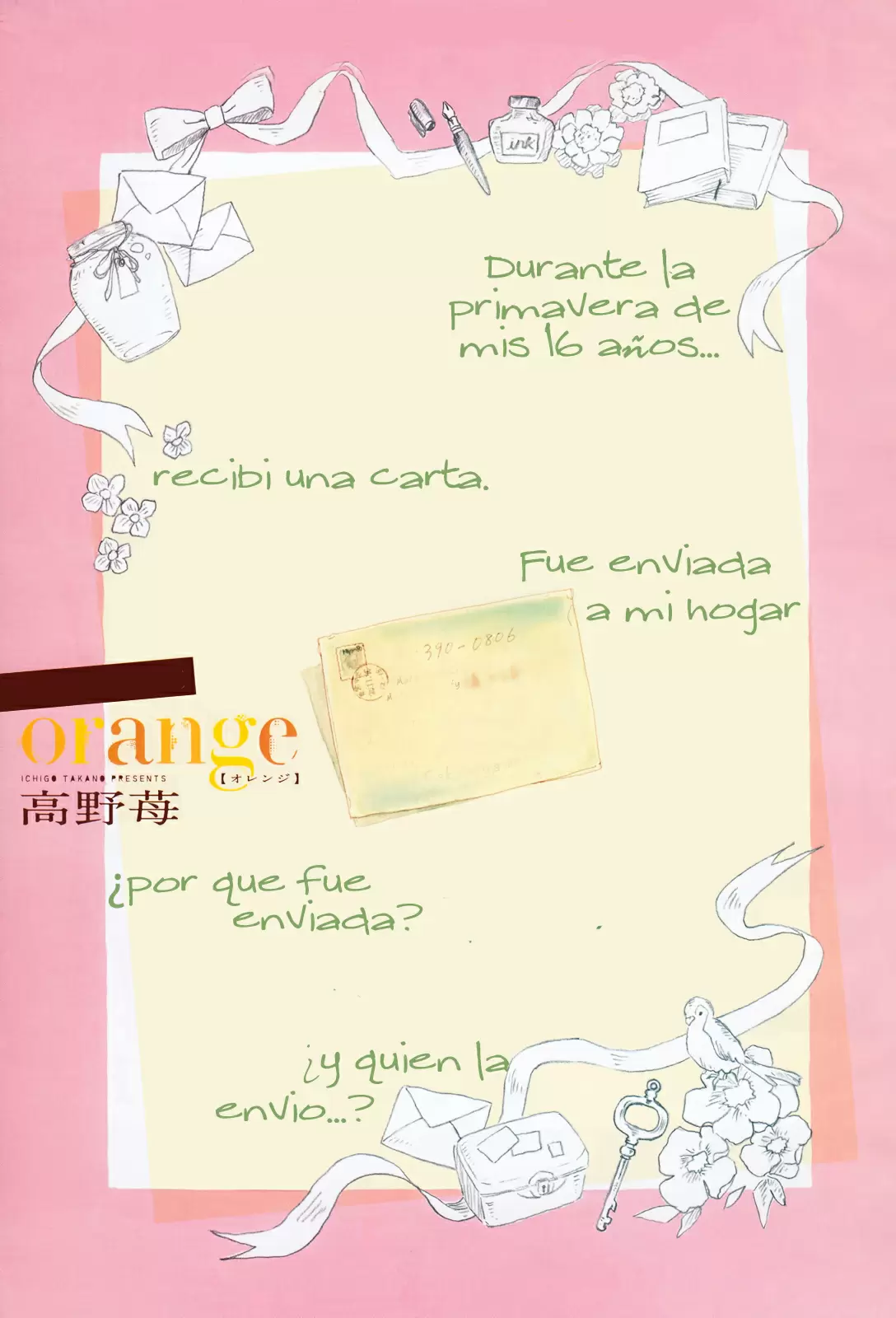 Orange capítulo 1, página 3
