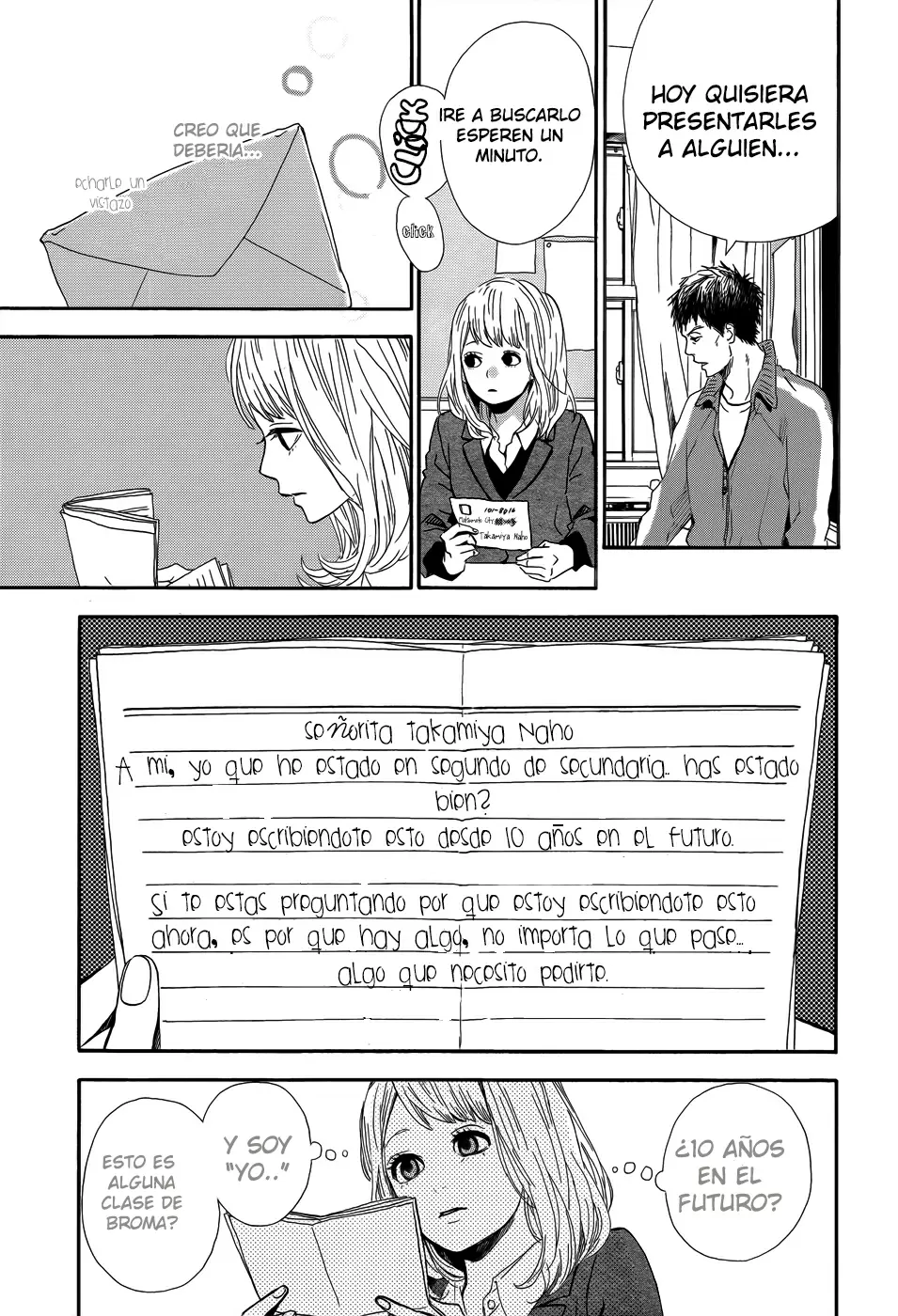 Orange capítulo 1, página 6