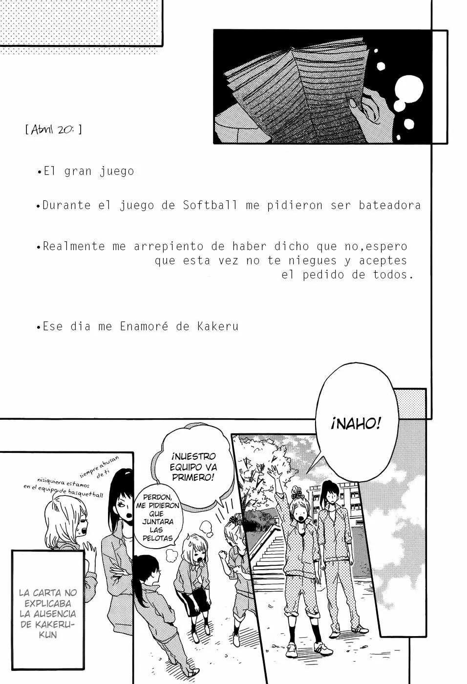 Orange capítulo 1, página 28