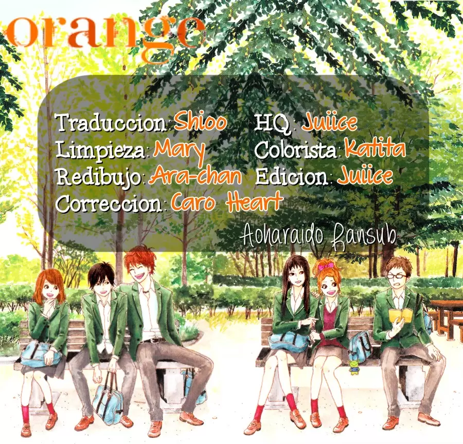 Orange capítulo 10, página 1