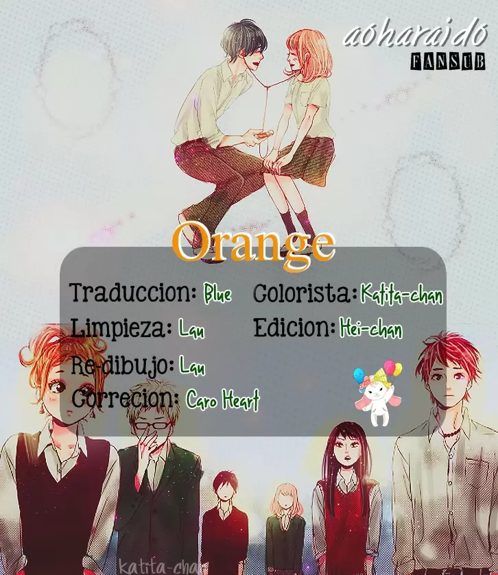 Orange capítulo 14, página 1