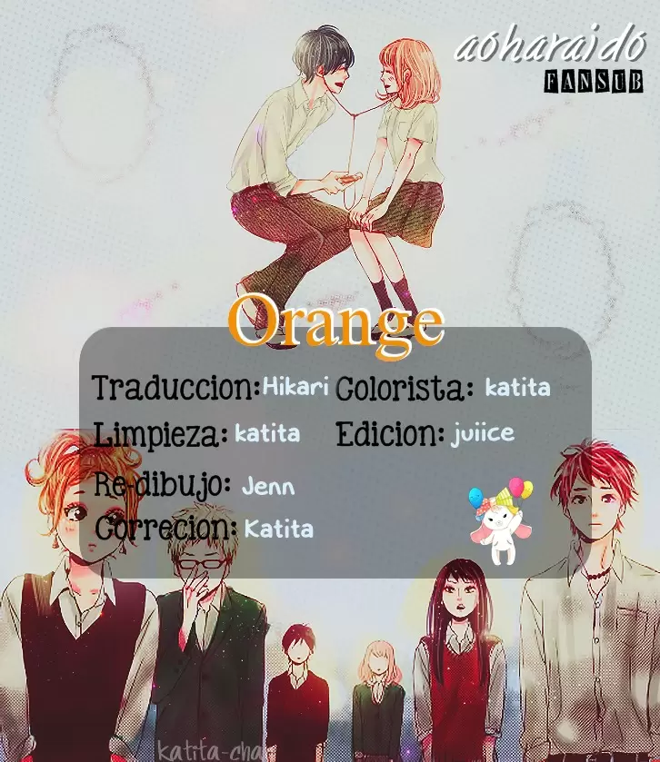Orange capítulo 18, página 1
