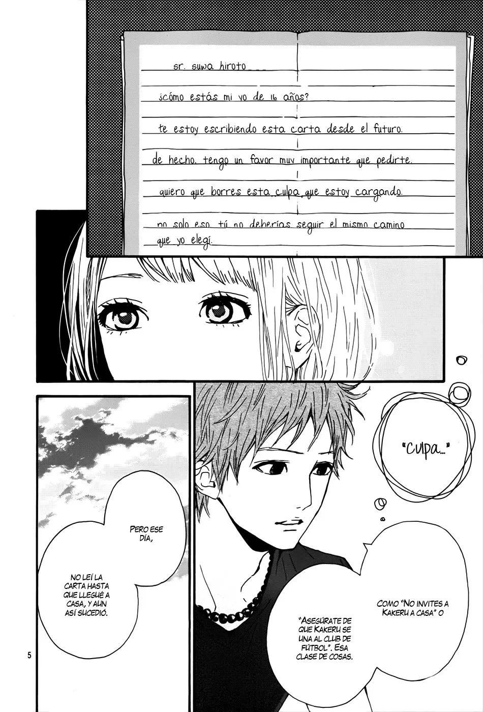Orange capítulo 9, página 4