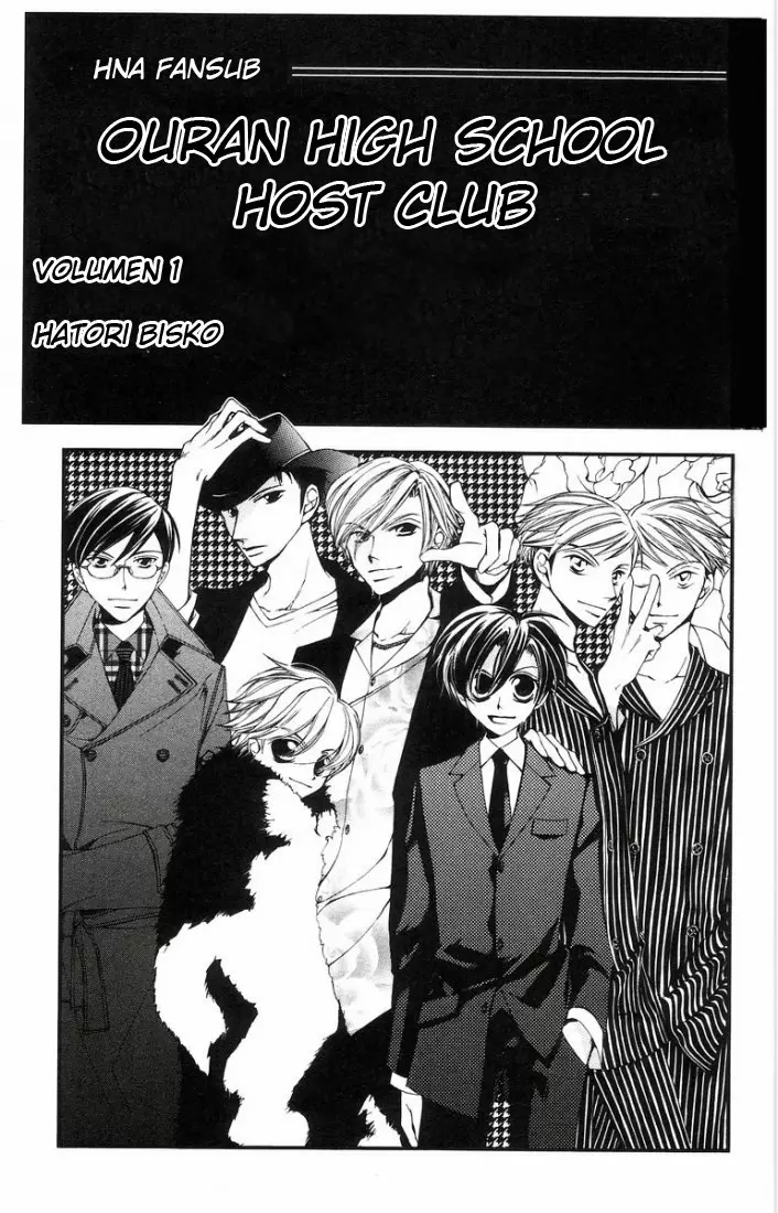 Ouran High School Host Club capítulo 1, página 3
