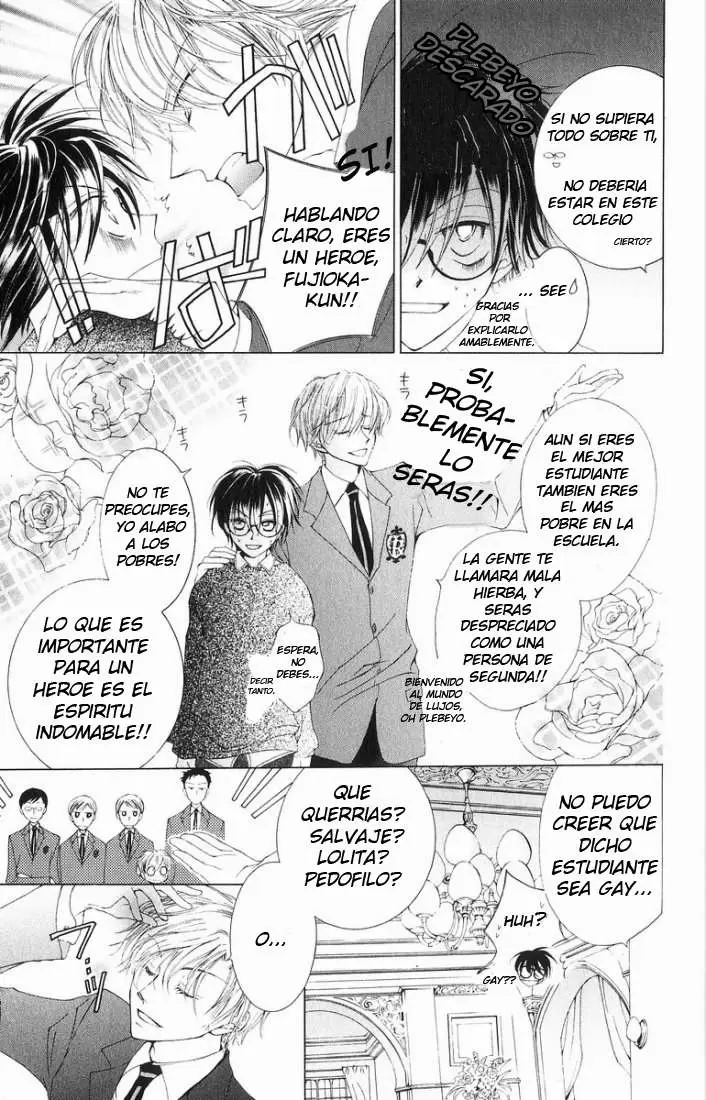 Ouran High School Host Club capítulo 1, página 11