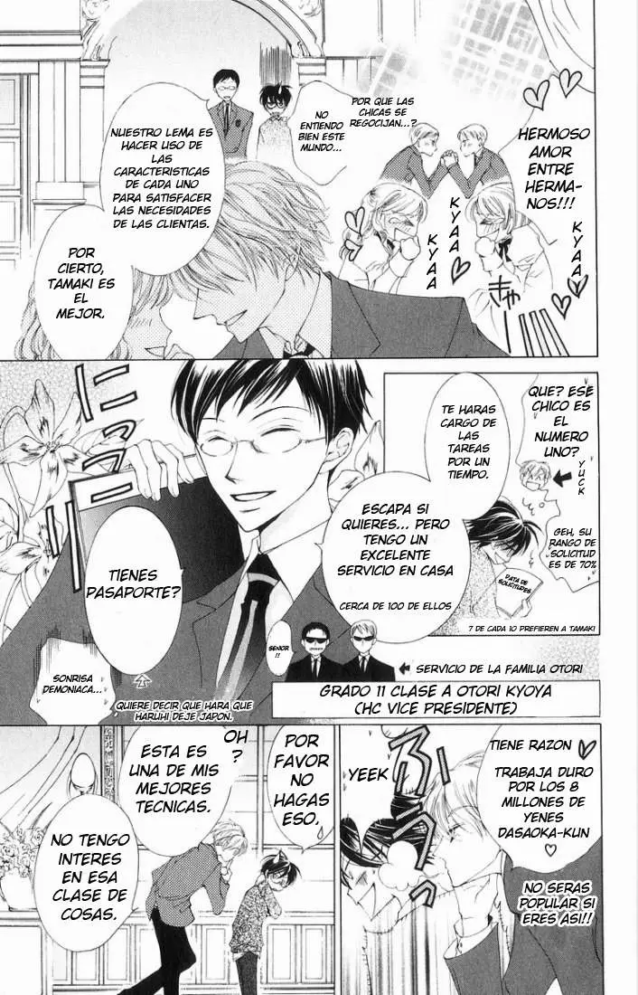 Ouran High School Host Club capítulo 1, página 17