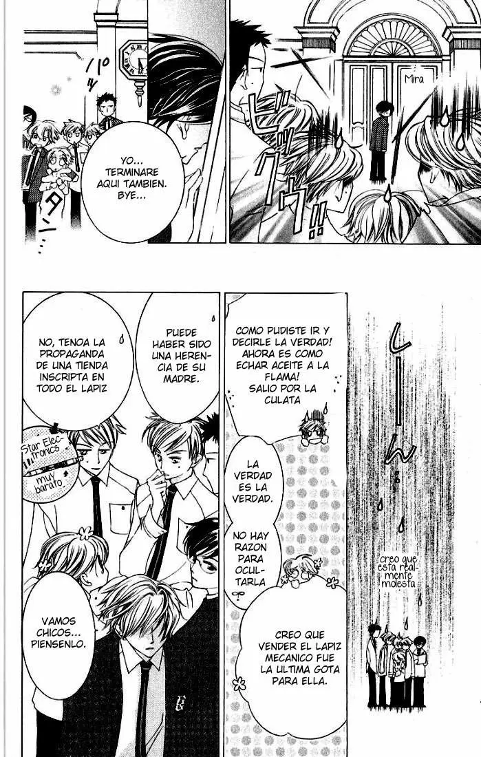 Ouran High School Host Club capítulo 10, página 20