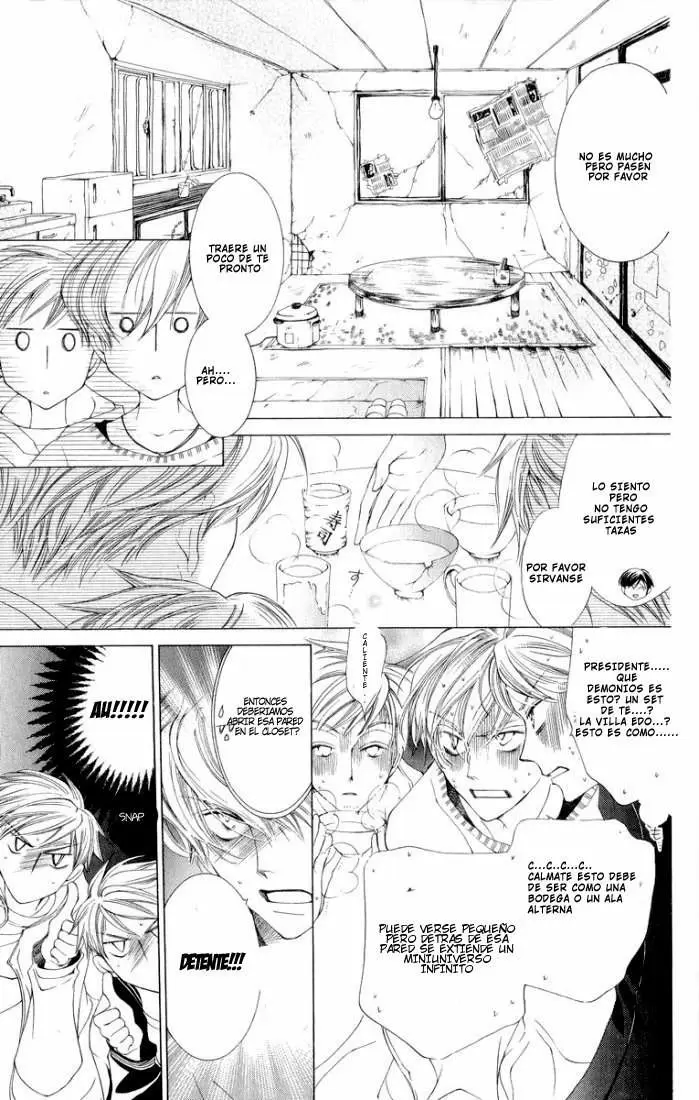Ouran High School Host Club capítulo 12, página 3