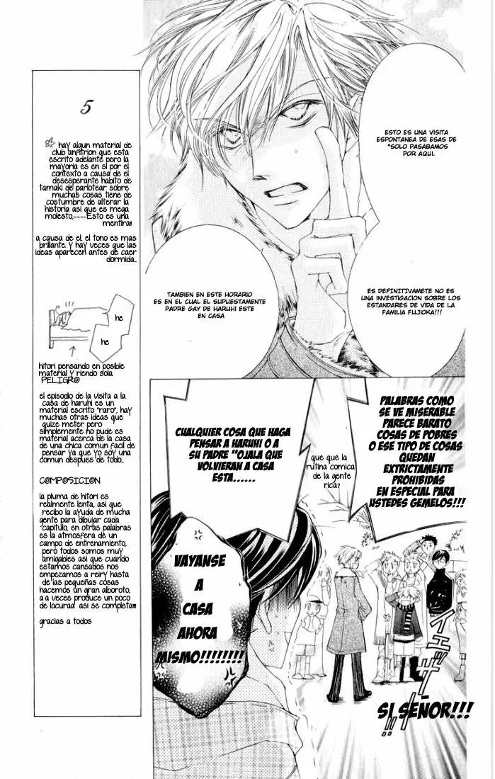 Ouran High School Host Club capítulo 12, página 13